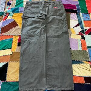 Dickies Military Green Carpenter Workwear Pants 36Wx31L